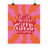 Weird Girls Retro Poster